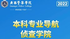 我院2022年本科专业导航——侦查学院